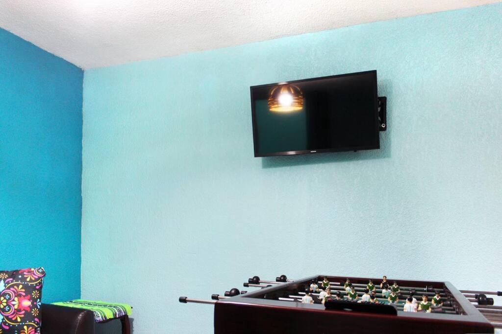 Colorida Casa Azul En Texcoco Centro Wifi Cocina Villa Texcoco de Mora Luaran gambar
