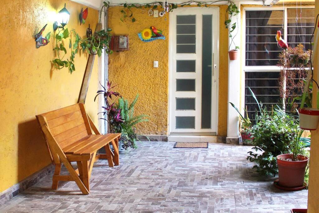 Colorida Casa Azul En Texcoco Centro Wifi Cocina Villa Texcoco de Mora Luaran gambar